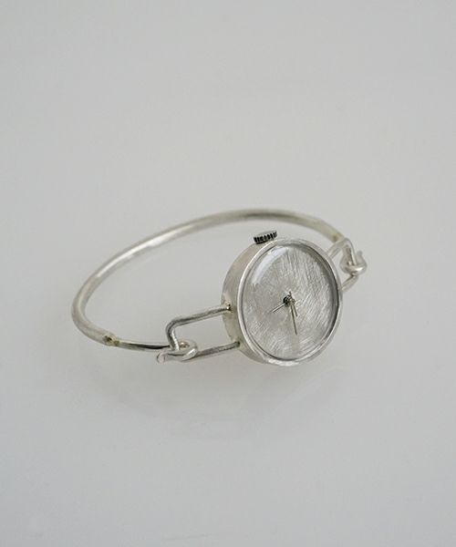 nejicommu ネジコミュ SPACE BANGLE M シルバー バングル一体型 腕時計