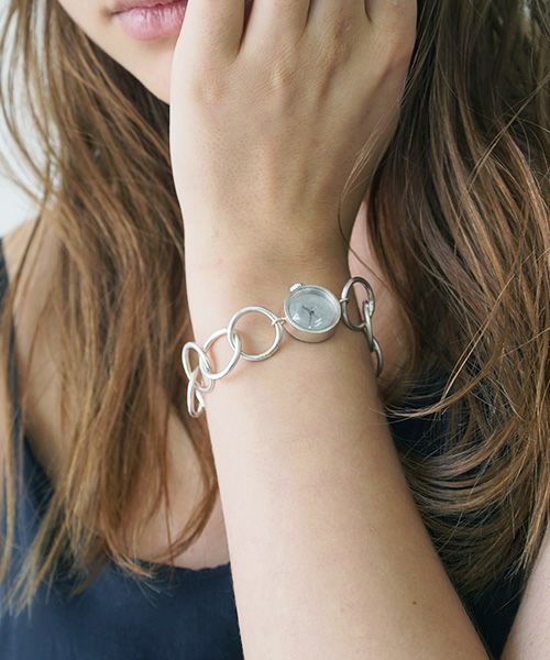 nejicommu.ネジコミュ.CONNECT WATCH O [SILVER]