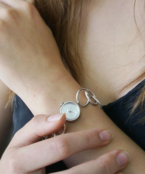 nejicommu.ネジコミュ.CONNECT WATCH O [SILVER]