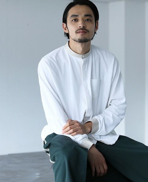 ohta.white pile shirts[st-11W]