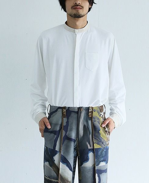 ohta.white pile shirts[st-11W]