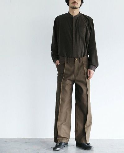 ohta.brown wide pants[pt-08B]