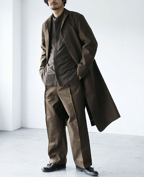 ohta.brown wide pants[pt-08B]
