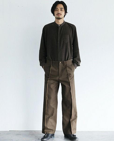 ohta.brown wide pants[pt-08B]