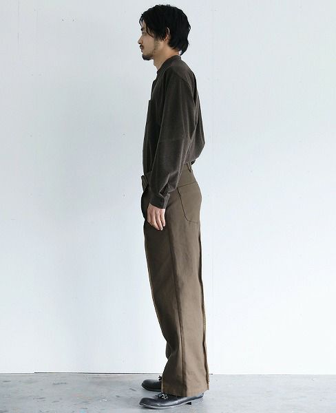 ohta.brown wide pants[pt-08B]
