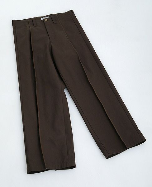 ohta.brown wide pants[pt-08B]