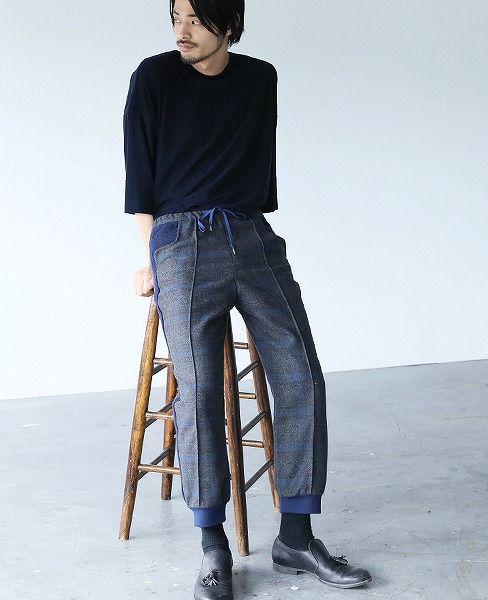 ohta.check line pants[pt-09C]