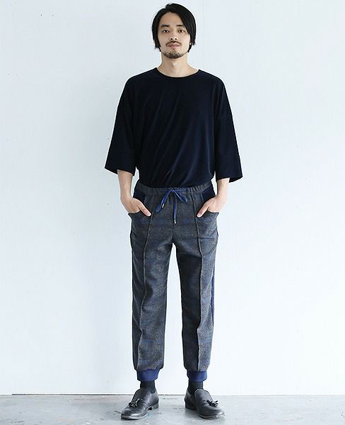 ohta.check line pants[pt-09C]