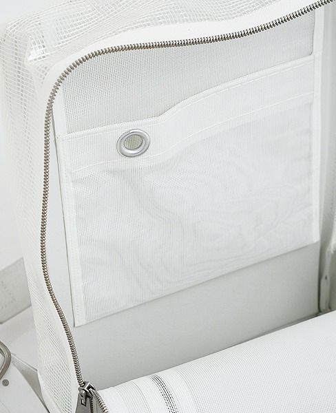 KAGARI YUSUKE.スクエアリュック[w18-05-wh/防炎]