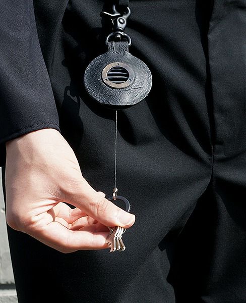 KAGARI YUSUKE.ダクトキーリール[K-04-bk]