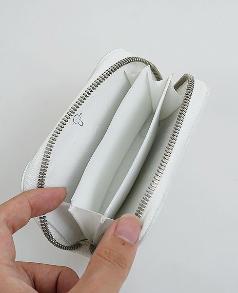 KAGARI YUSUKE.ラウンドジップ・ミニ[mw10-wh]