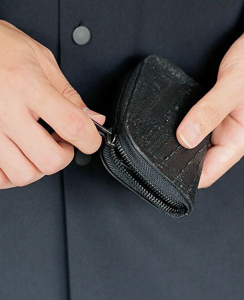 KAGARI YUSUKE.ラウンドジップ・ミニ[mw10-bk]