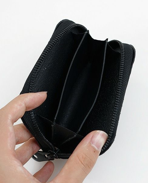 KAGARI YUSUKE.ラウンドジップ・ミニ[mw10-bk]