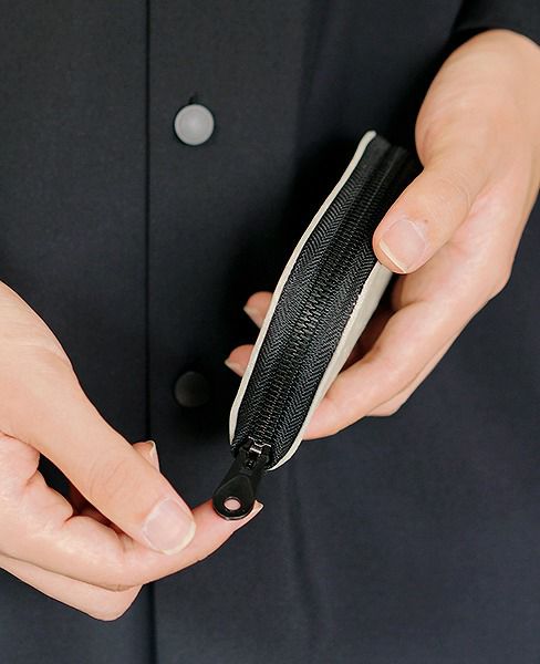 KAGARI YUSUKE.ラウンドジップ・ミニ[mw10-gr]