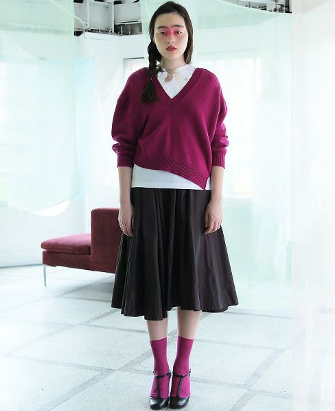 MIYAO ミヤオ.[KNIT/MP-N-02 / RED PURPLE]