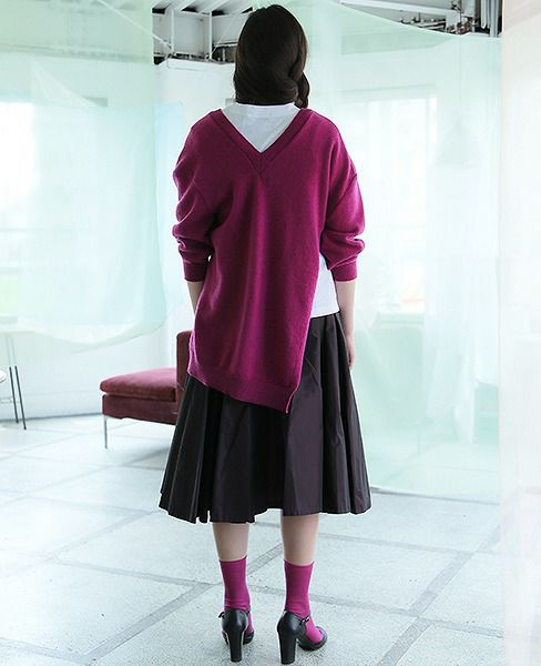 MIYAO ミヤオ.[KNIT/MP-N-02 / RED PURPLE]