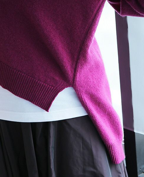 MIYAO ミヤオ.[KNIT/MP-N-02 / RED PURPLE]