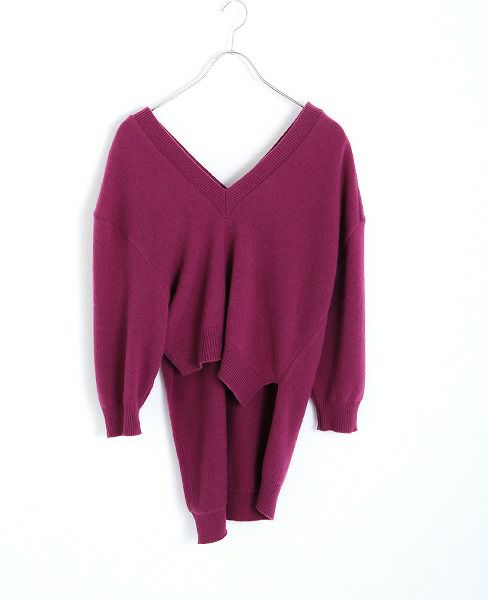 MIYAO ミヤオ.[KNIT/MP-N-02 / RED PURPLE]