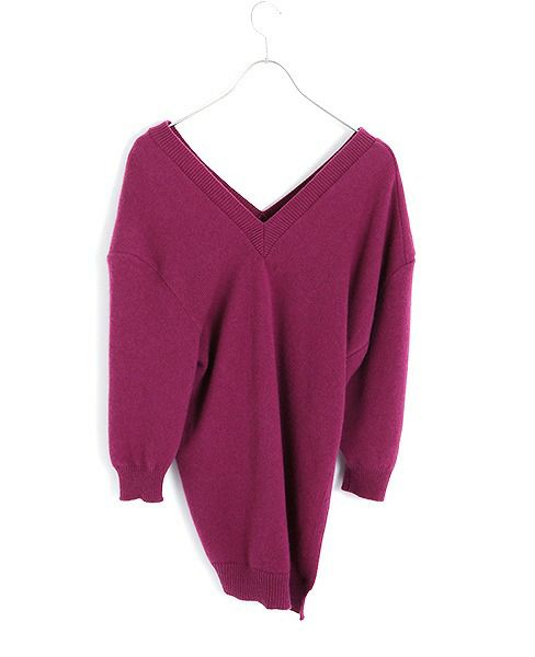 MIYAO ミヤオ.[KNIT/MP-N-02 / RED PURPLE]