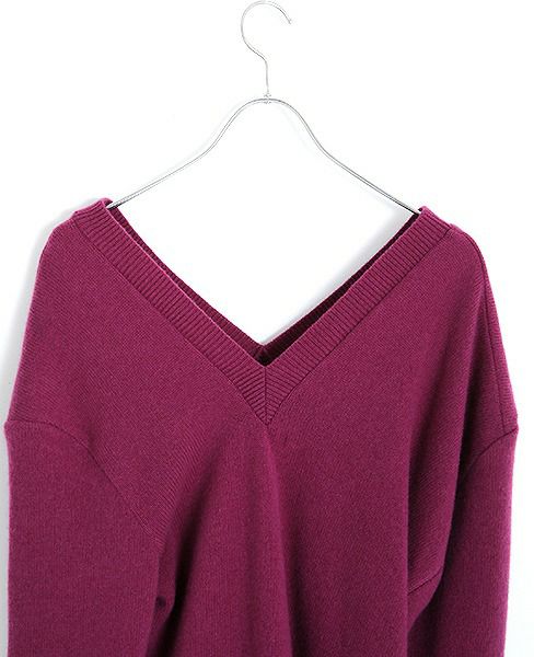 MIYAO ミヤオ.[KNIT/MP-N-02 / RED PURPLE]