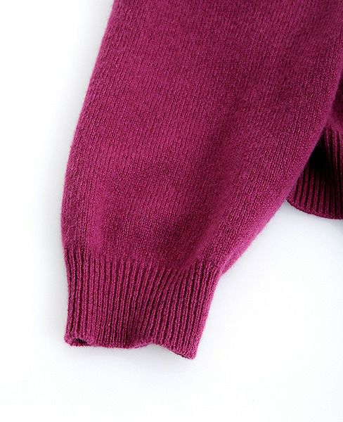 MIYAO ミヤオ.[KNIT/MP-N-02 / RED PURPLE]