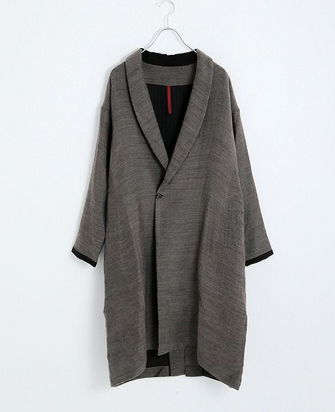 YANTOR.Double Face Wool Gown Coat[Y184CO04]