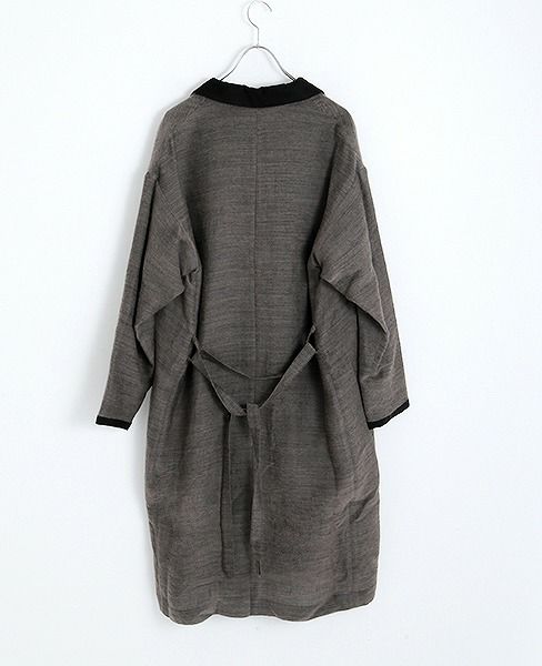 YANTOR.Double Face Wool Gown Coat[Y184CO04]