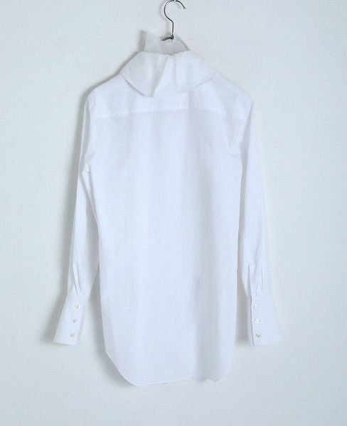 AKIKOAOKI.flower collar blouse[AA18AW-SH02/WH]