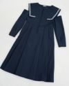 FUTATSUKUKURI.背守りワンピース[19WS-07/Navy]-i