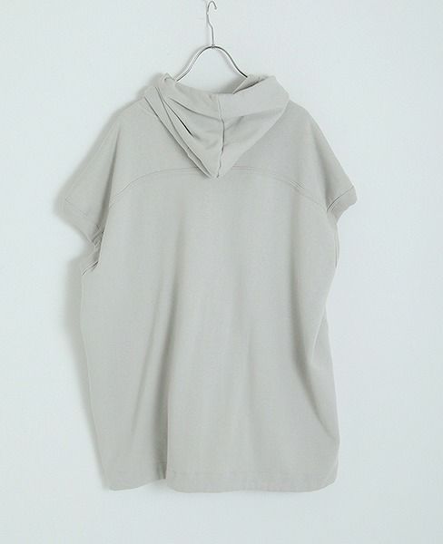 O project.SLEEVELESS HOODED SWEAT[06SW3/FOG]
