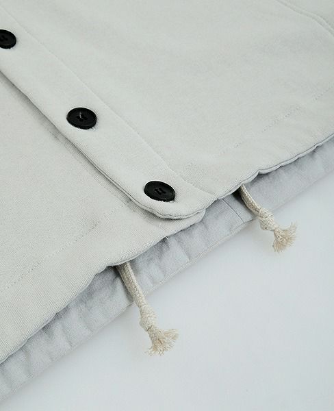 O project.SLEEVELESS HOODED SWEAT[06SW3/FOG]