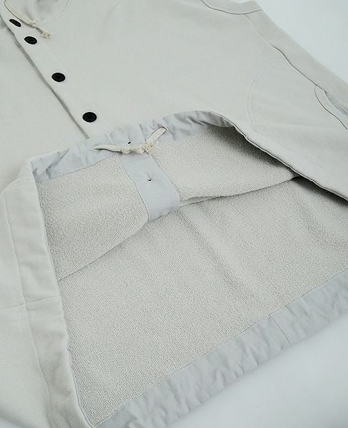 O project.SLEEVELESS HOODED SWEAT[06SW3/FOG]