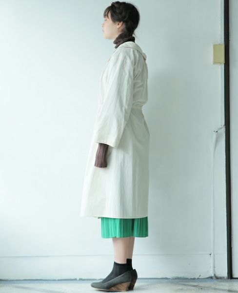 BELPER.GATHERD SHIRT DRESS [0914-1618]