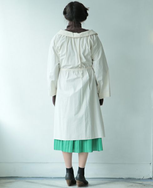 BELPER.GATHERD SHIRT DRESS [0914-1618]