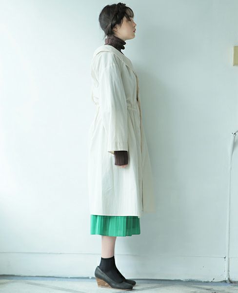 BELPER.GATHERD SHIRT DRESS [0914-1618]