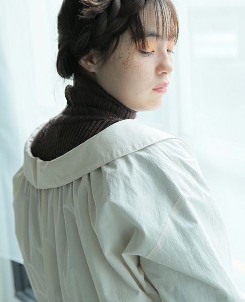 BELPER.GATHERD SHIRT DRESS [0914-1618]