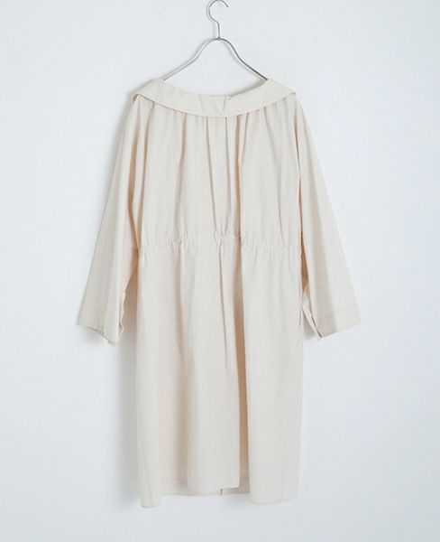 BELPER.GATHERD SHIRT DRESS [0914-1618]