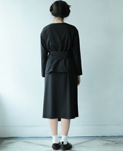 BELPER.CROSS BELT DRESS [0911-1318]