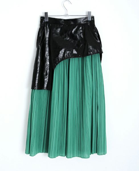 BELPER.LAYERED PLEATS SKIRT [0912-1218]