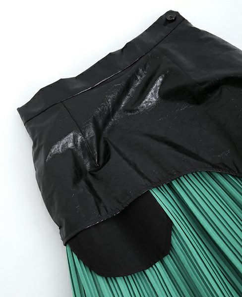 BELPER.LAYERED PLEATS SKIRT [0912-1218]