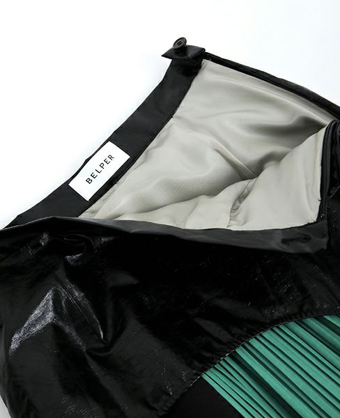 BELPER.LAYERED PLEATS SKIRT [0912-1218]