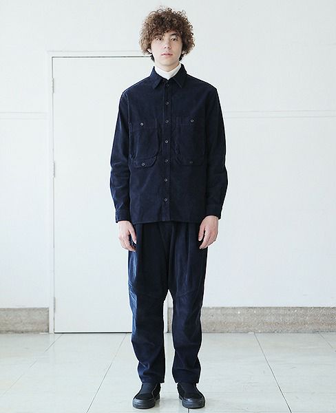HENRIK VIBSKOV.SHIRT[BLUE CORD]_