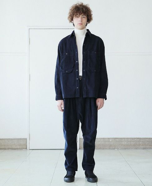 HENRIK VIBSKOV.SHIRT[BLUE CORD]_