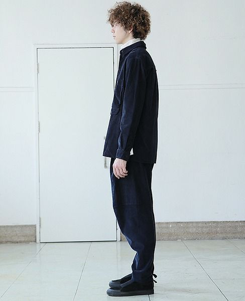 HENRIK VIBSKOV.SHIRT[BLUE CORD]_