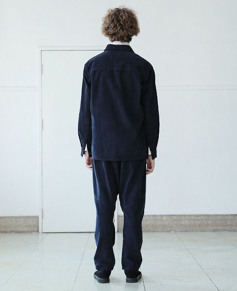 HENRIK VIBSKOV.SHIRT[BLUE CORD]_