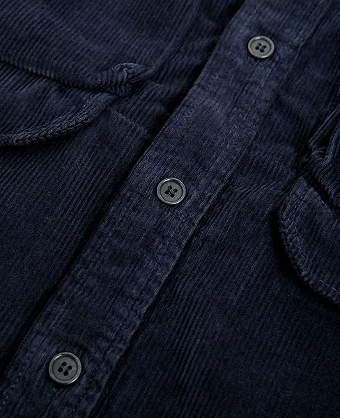 HENRIK VIBSKOV.SHIRT[BLUE CORD]_