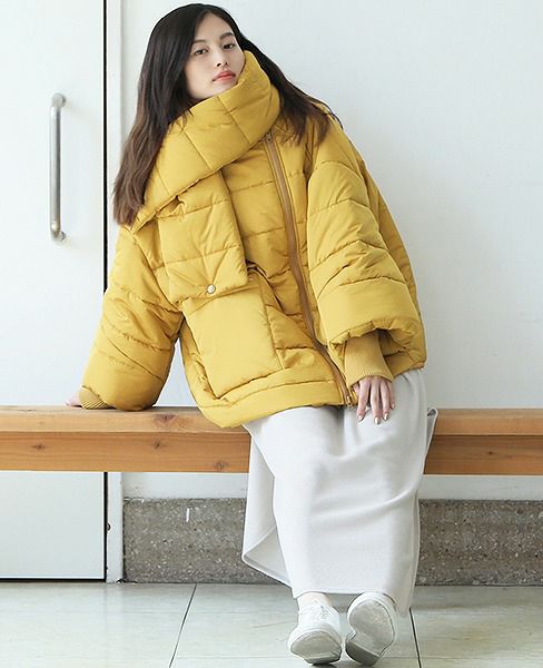 HENRIK VIBSKOV DOWN JACKET[HONEY CORDT]_