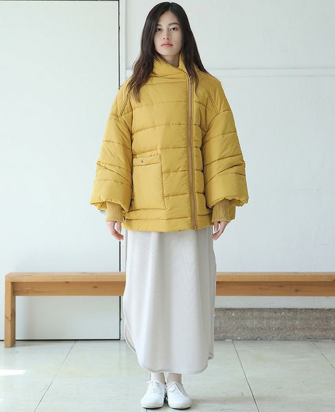 HENRIK VIBSKOV.DOWN JACKET[HONEY CORDT]_