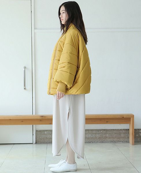 HENRIK VIBSKOV.DOWN JACKET[HONEY CORDT]_