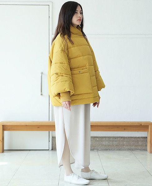 HENRIK VIBSKOV.DOWN JACKET[HONEY CORDT]_